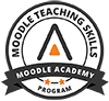 Moodle Teaching Skills badge